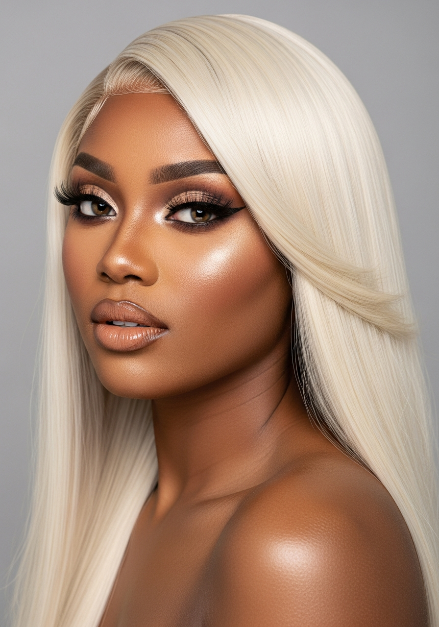 Platinum Blonde Elegance